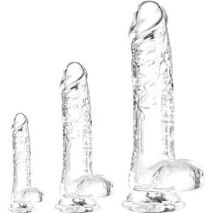 Home Clear Dildo Set Price In Pakistan – 3 Piece Realistic Anal Trainer Kit